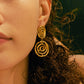 Eternal Spiral Drop Earring