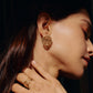 Eternal Spiral Sun Earring