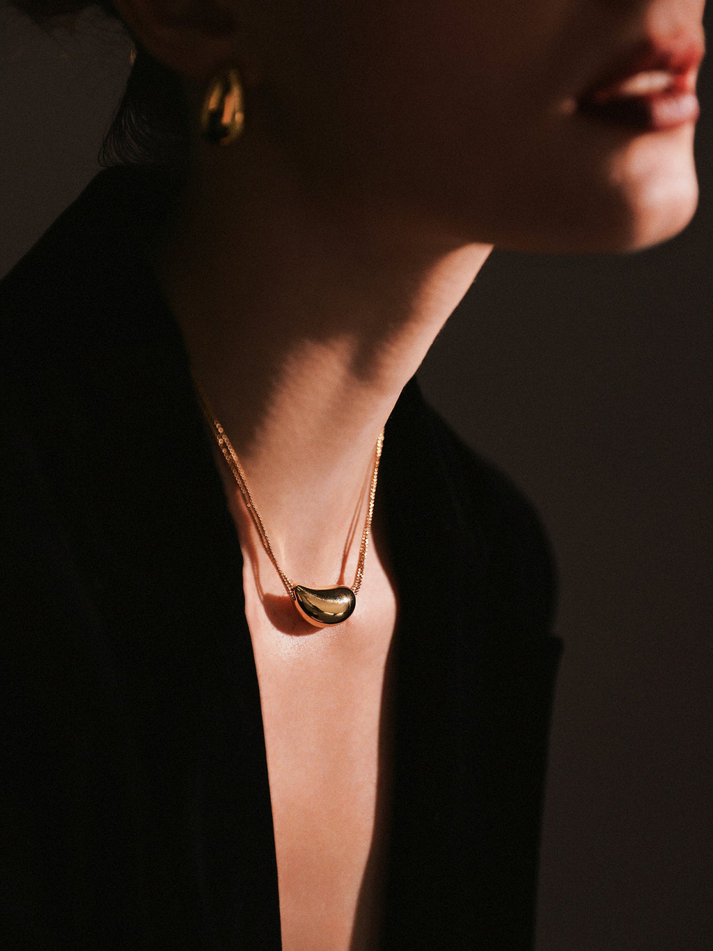 Drop Necklace - Gold Plated