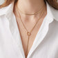 Whispers Vine Golden Necklace