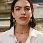 Byzantine Empire Green Earrings