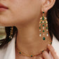 Byzantine Empire Green Earrings