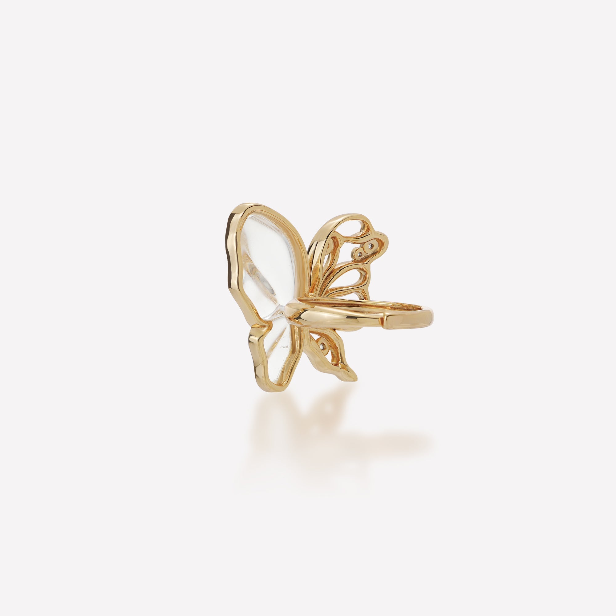 Butterfly Serenade Ring -  Adjustable