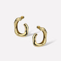 Root Hoop Earrings