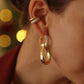 White Uraeus Ear Cuff