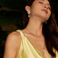 Iris Blossom Pearl Earrings