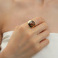 Roman Night Ring - Adjustable