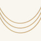 Whispers Chain Golden Necklace