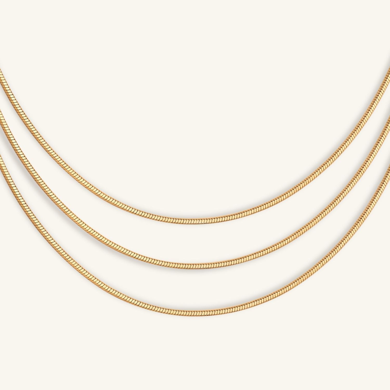Whispers Chain Golden Necklace