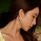 Iris Blossom Stud Earrings - Preorder