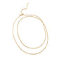 Whispers Chain Golden Necklace