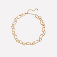 Roman Arc Golden Necklace