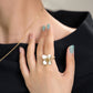 Iris Blossom Ring - Adjustable