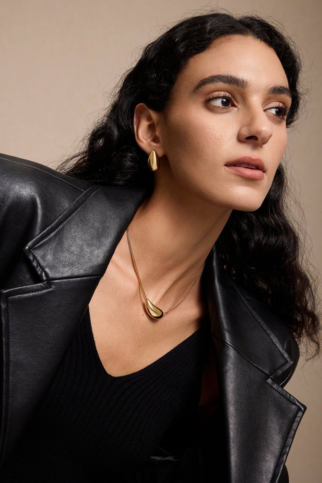 Drop Necklace - Gold Plated