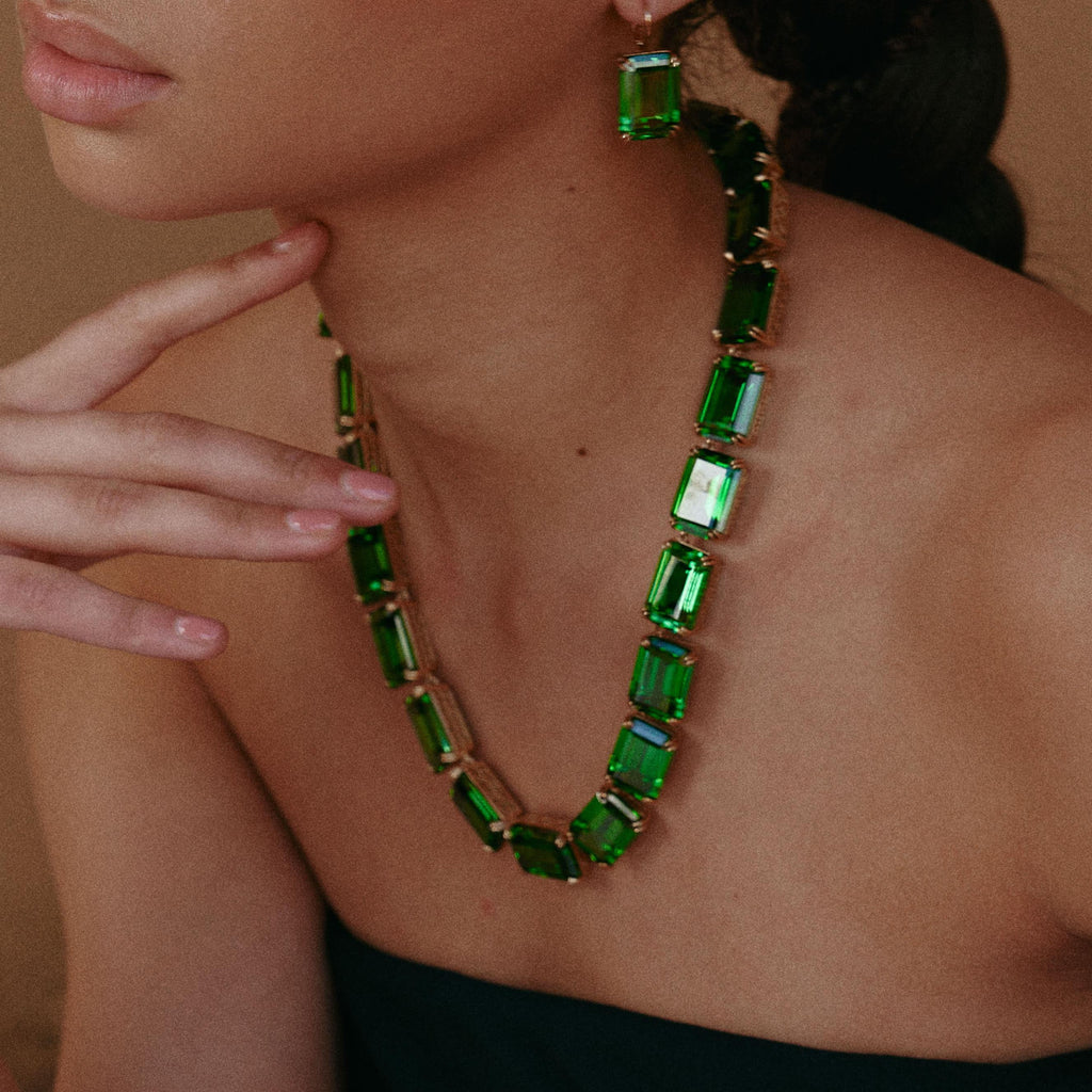 Lime Glow Necklace
