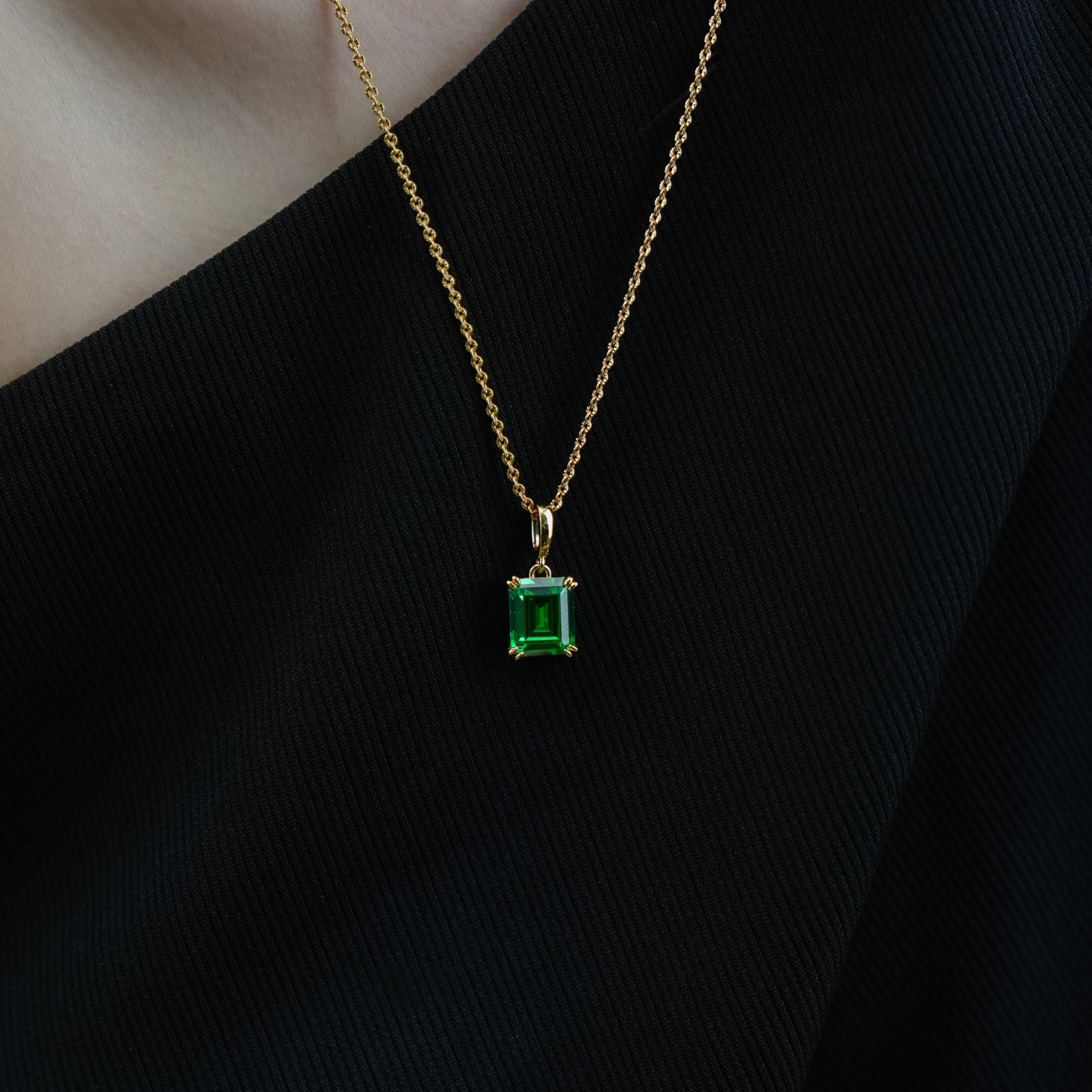 Lime Glow Pendant