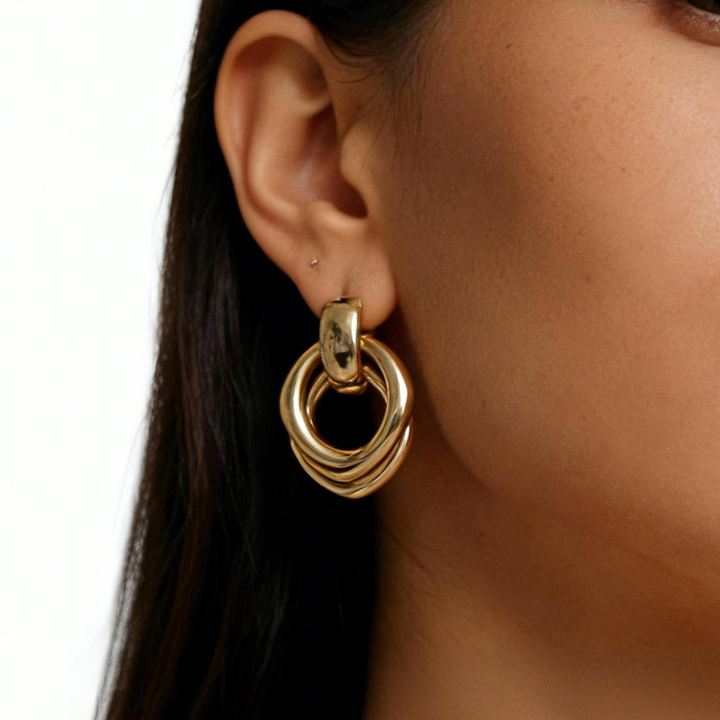 Double Hoop Earrings