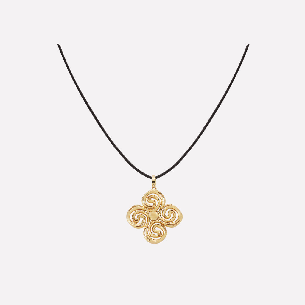 Eternal Spiral Pendant Necklace