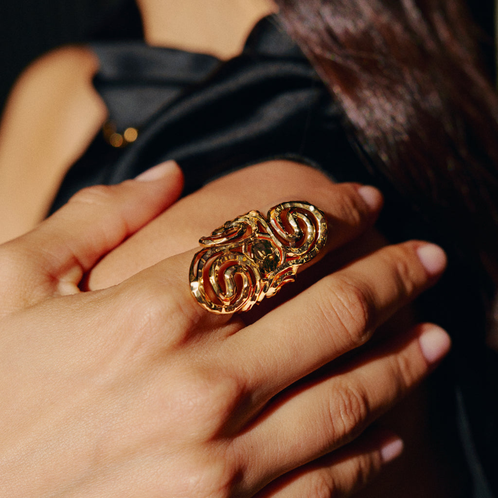 Eternal Spiral Ring