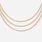 Whispers Chain Golden Necklace