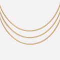 Whispers Chain Golden Necklace