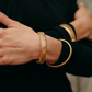 Wide Gladiator Minimalist Bracelet