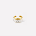 White Uraeus Ring
