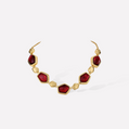 Red Velvet Necklace