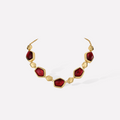 Red Velvet Necklace