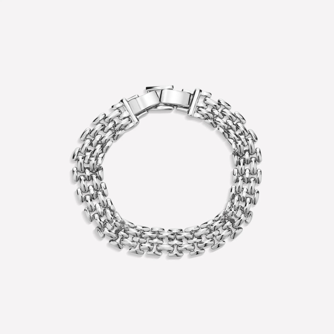 Rome Chain Bracelet Large - Silver
