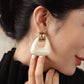 Ostuni White Earrings/Ear Clip
