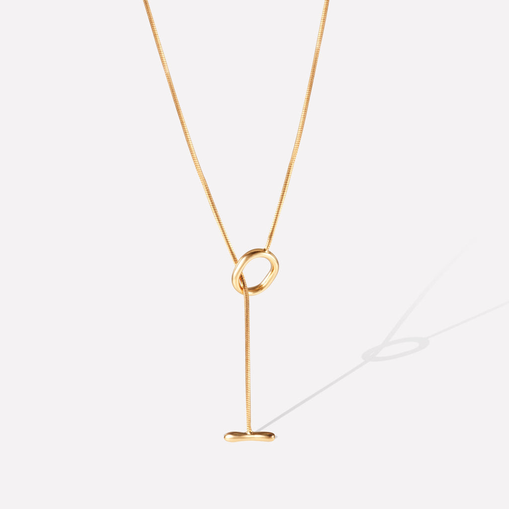 Whispers Vine Golden Necklace