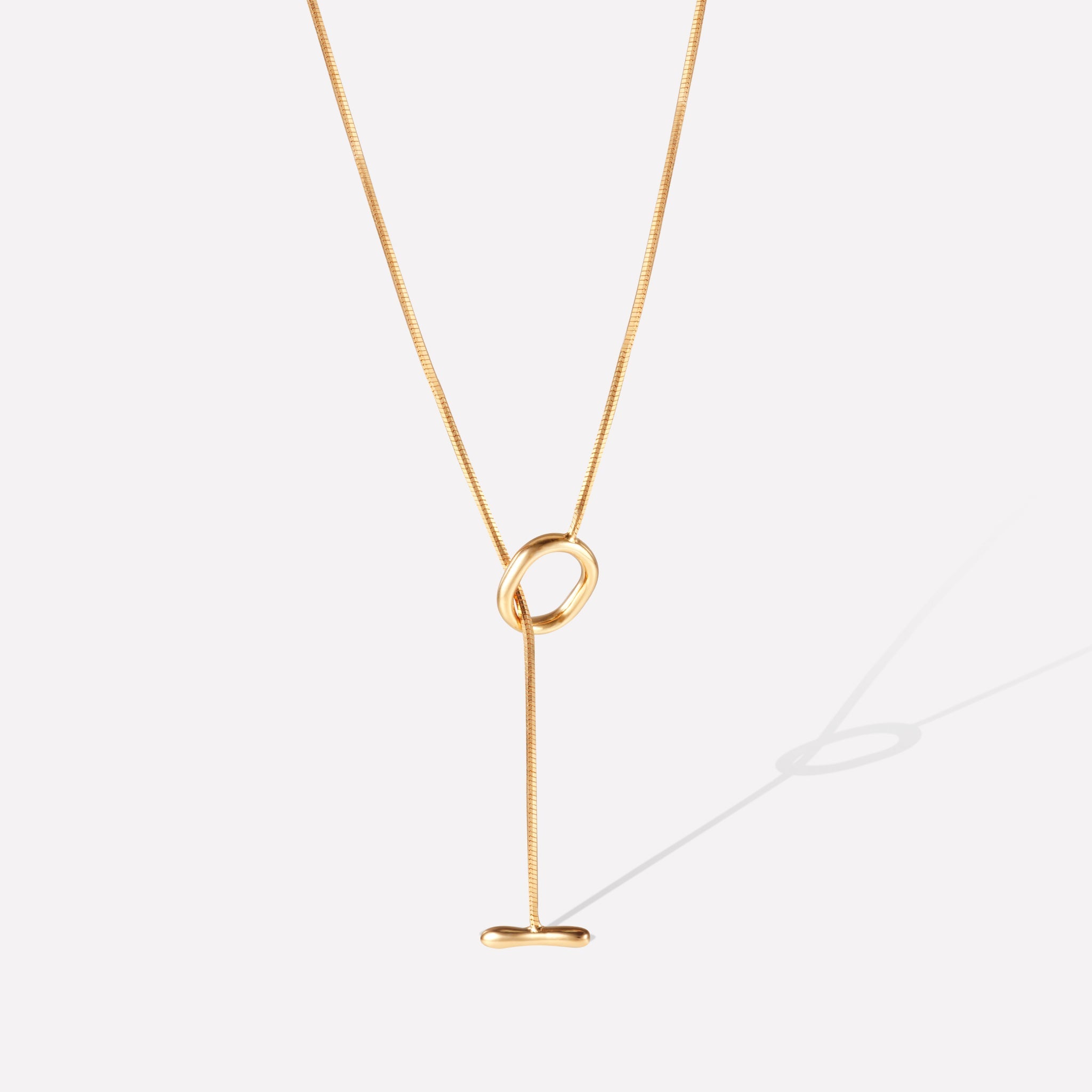 Whispers Vine Golden Necklace