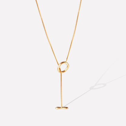 Whispers Vine Golden Necklace