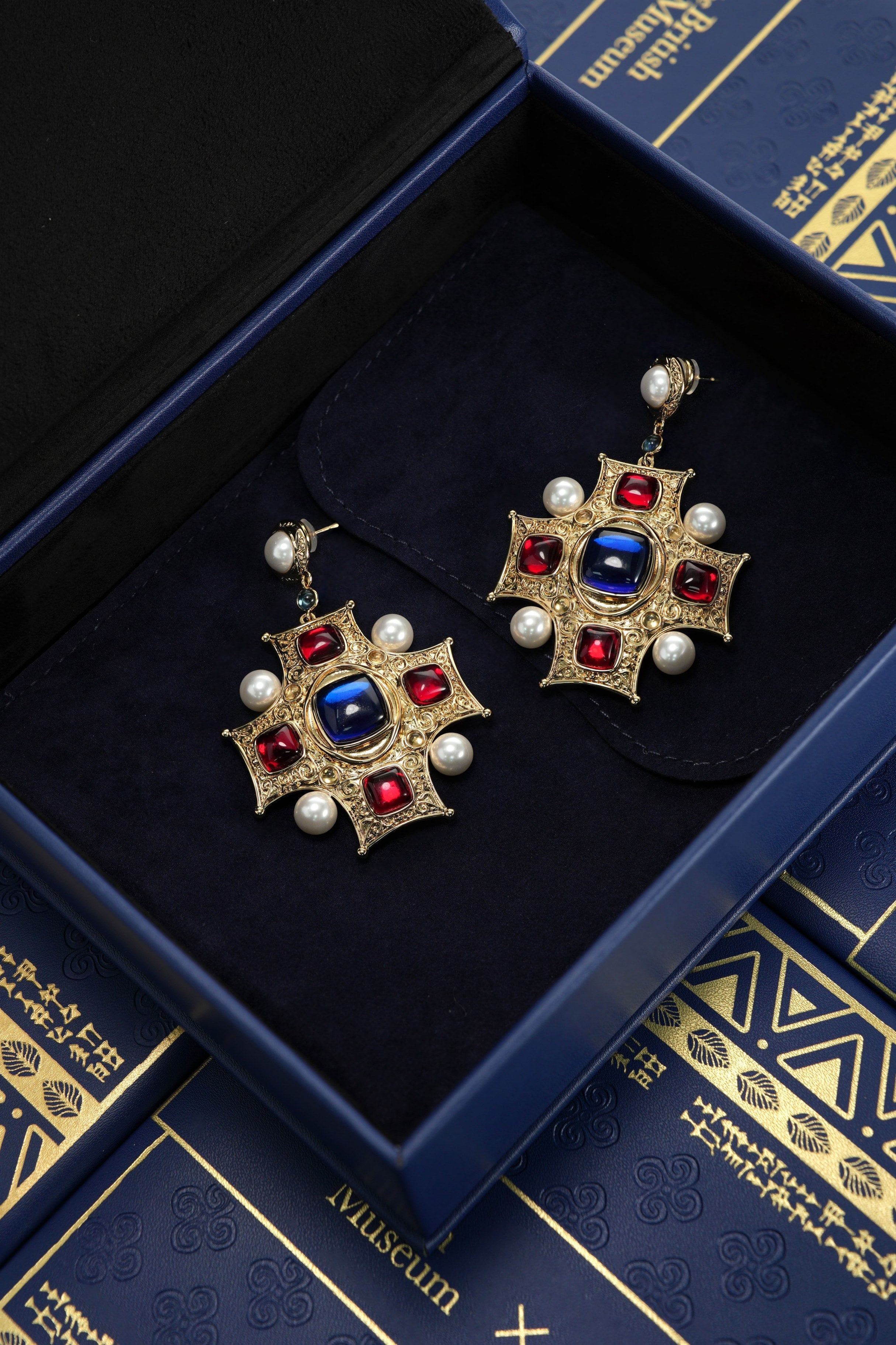 Byzantine King Earrings