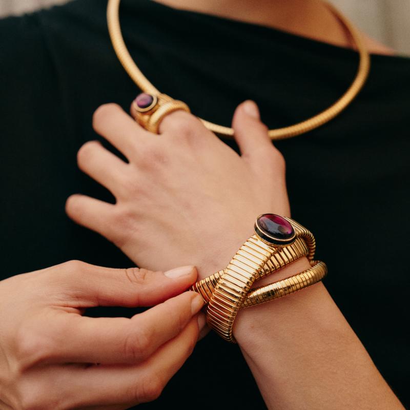 Wide Gladiator Minimalist Bracelet