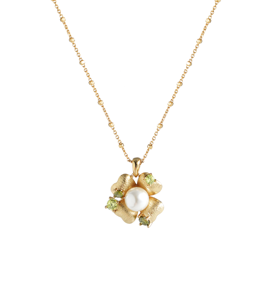 Garden Blossom Pendant Necklace