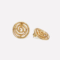 Eternal Spiral Sun Earring