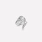 Eternal Spiral Sun Silver Ring