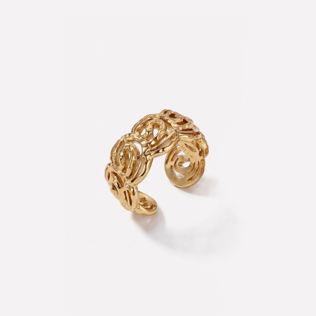 Mono Spiral Small Ring