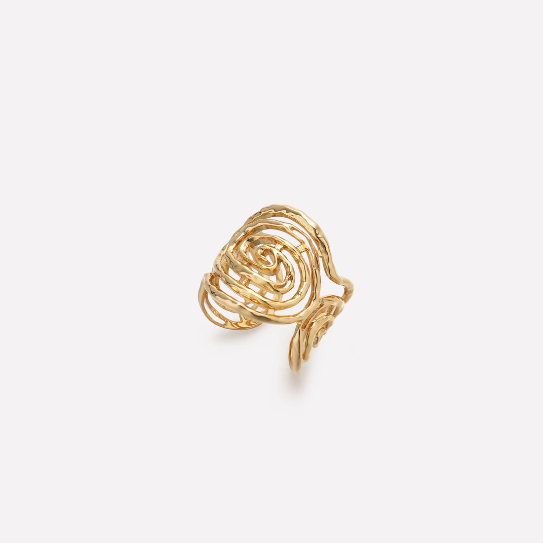 Eternal Spiral Sun Ring