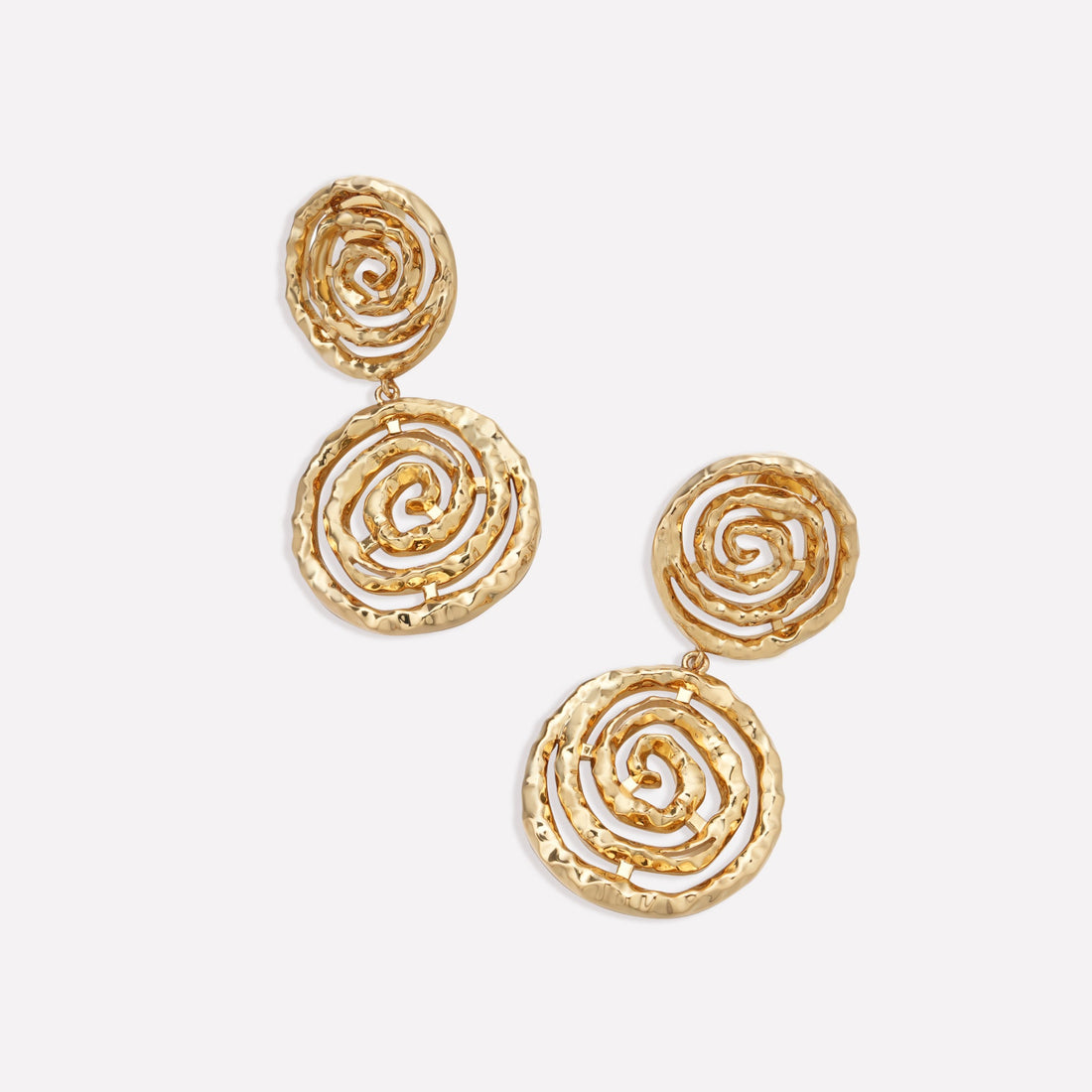 Eternal Spiral Drop Earring