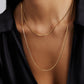Whispers Chain Golden Necklace