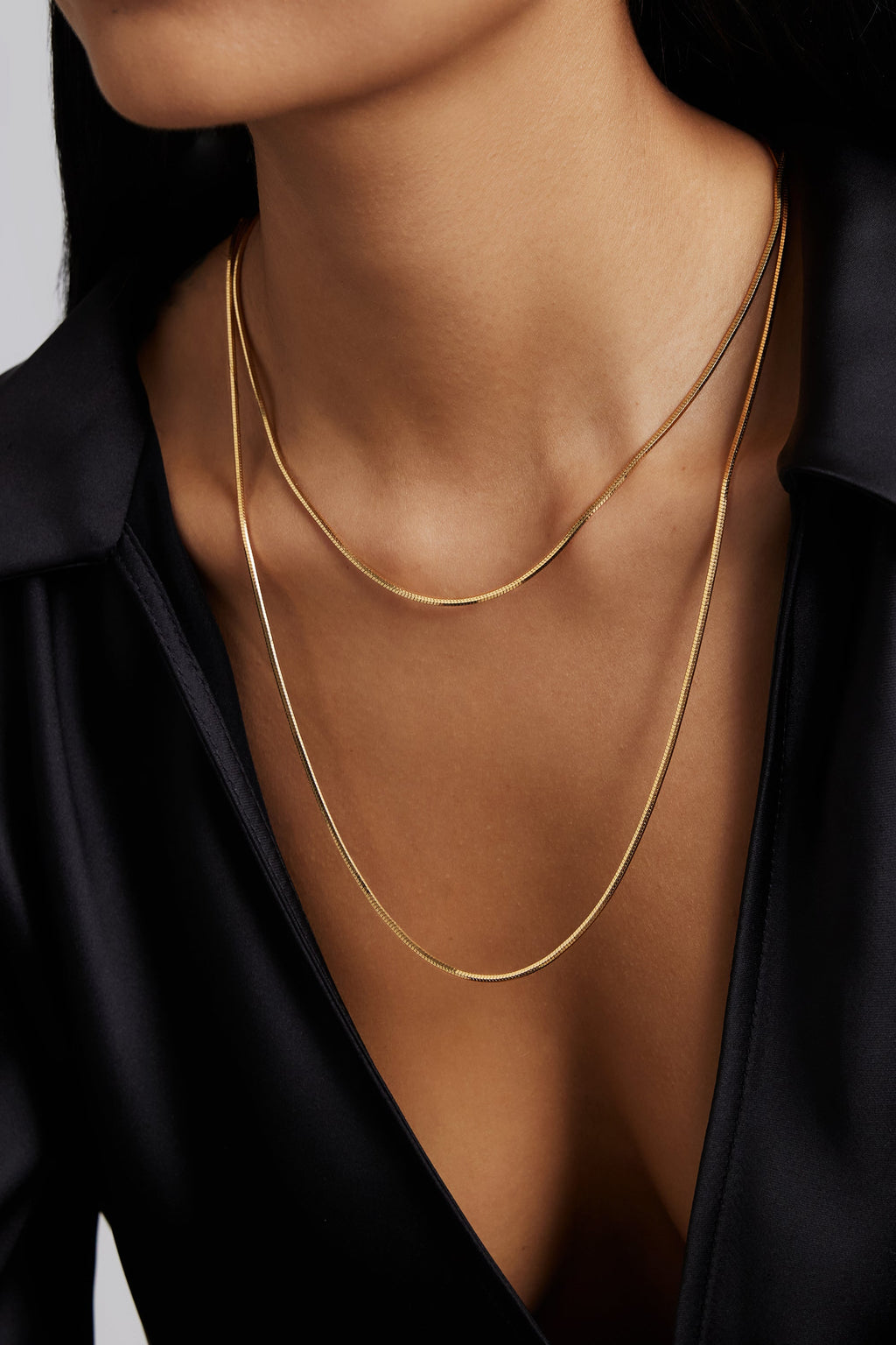 Whispers Chain Golden Necklace