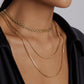 Whispers Chain Golden Necklace