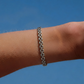 Rome Chain Silver Bracelet