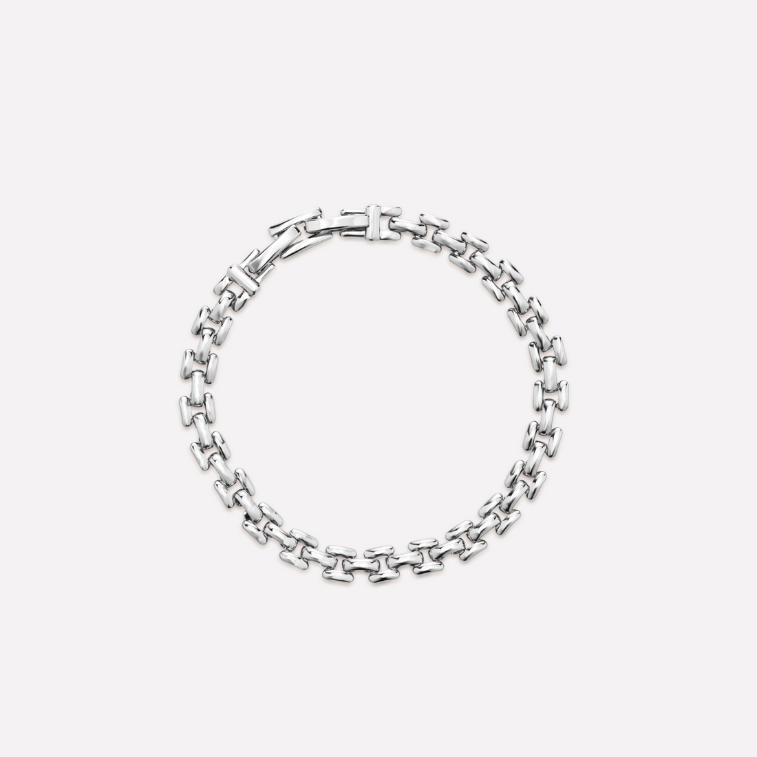 Rome Chain Silver Bracelet