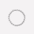 Rome Chain Silver Bracelet