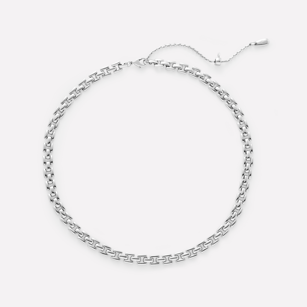 Rome Chain Necklace - Silver