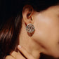 Eternal Spiral Sliver Round Earring